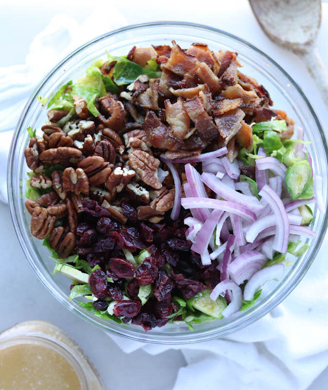 Naked Bacon And Brussels Sprouts Salad - Paleo