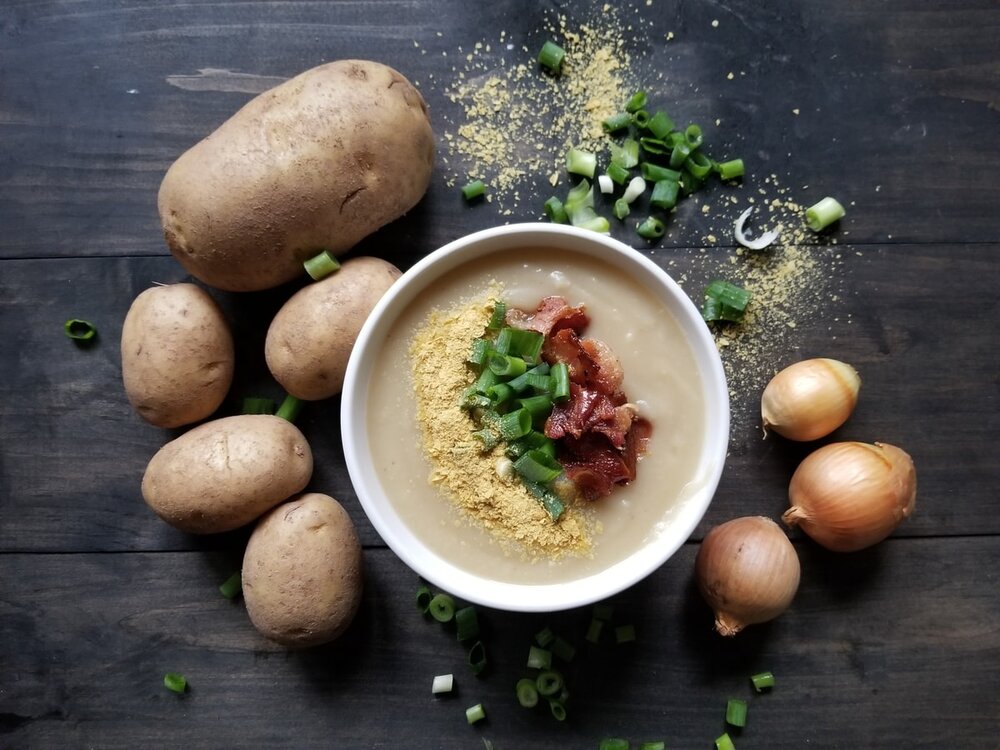 WHOLE30 LOADED POTATO SOUP