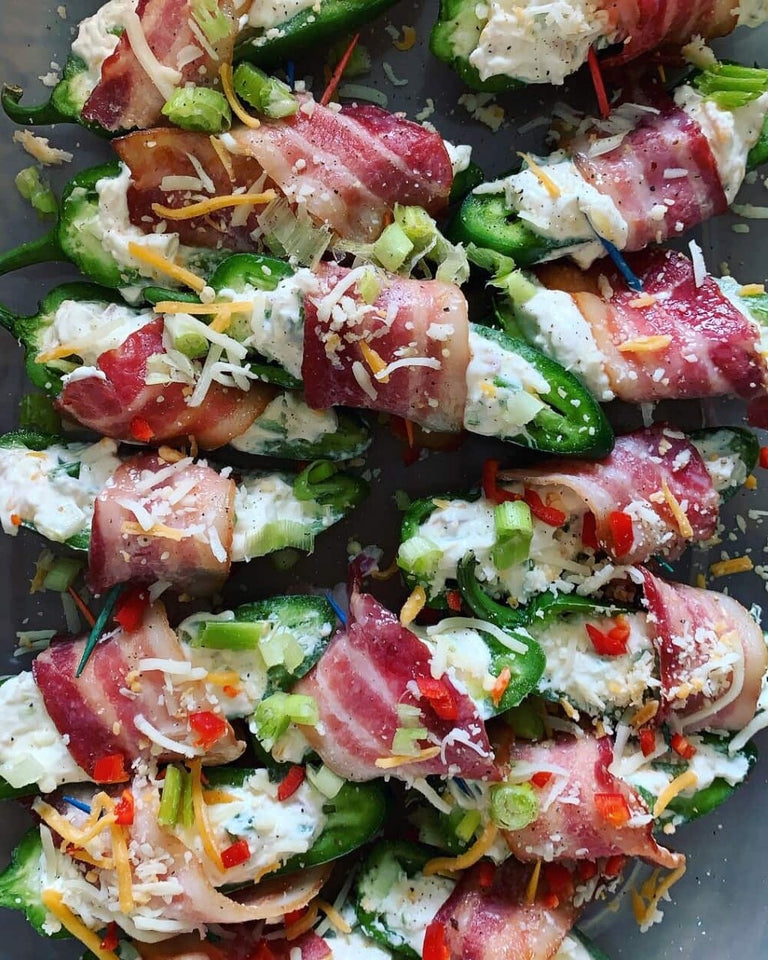 Ultimate Bacon Wrapped Jalapeno Poppers