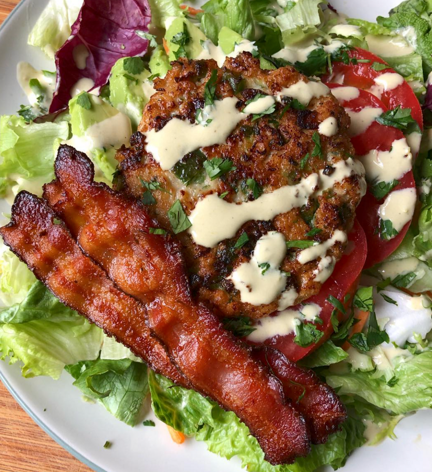 Triple Jalapeno Naked Bacon Salad